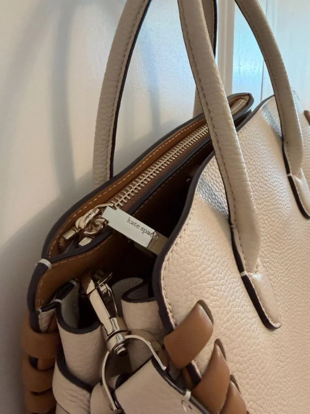 Kate Spade Knott Whipstitched Medium Satchel